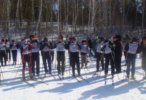 В Красном Чикое прошли массовые забеги в рамках традиционной лыжной гонки «Лыжня России – 2014»